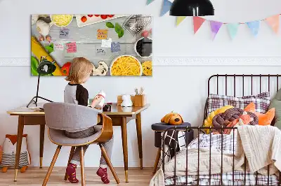 Magnetic glass dry erase board ingredients
