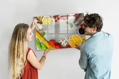 Magnetic glass dry erase board ingredients