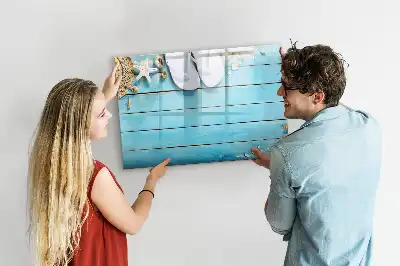 Magnetic marker board holiday accessories