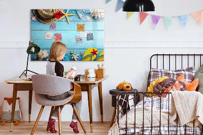Magnetic marker board beach accessories theme