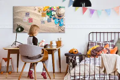 Magnetic glass dry erase board summer accessories