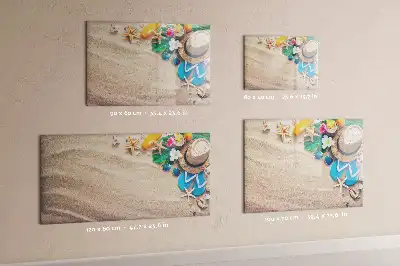 Magnetic glass dry erase board summer accessories