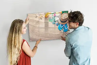 Magnetic glass dry erase board summer accessories