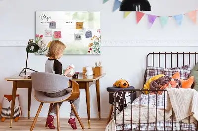 Magnetic marker board recipe spot
