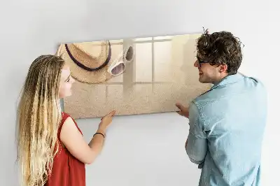 Magnetic glass dry erase board summer accessories