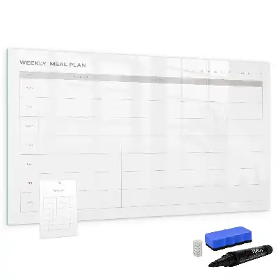 Magnetic marker board simple menu