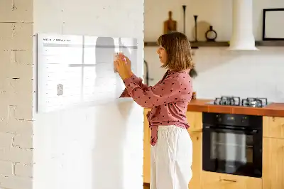 Magnetic marker board simple menu