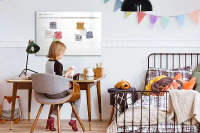 Magnetic marker board simple menu