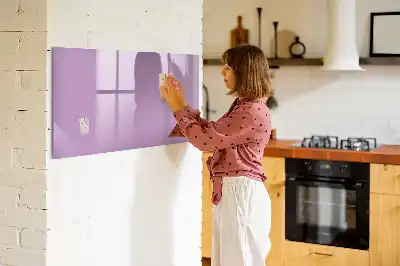 Magnetic glass dry erase board Lilas model
