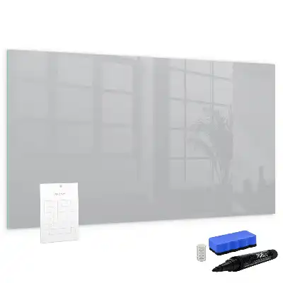 Magnetic marker board light grey