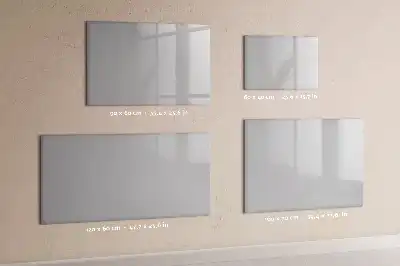 Magnetic marker board light grey