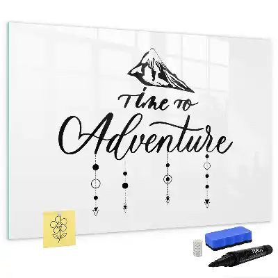 Magnetic marker board Adventure design