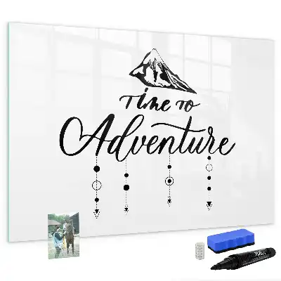 Magnetic marker board Adventure design