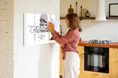 Magnetic marker board Adventure design