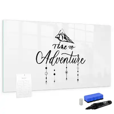 Magnetic marker board Adventure design