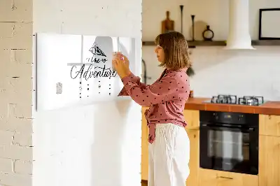 Magnetic marker board Adventure design
