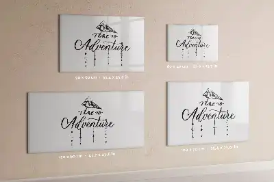 Magnetic marker board Adventure design