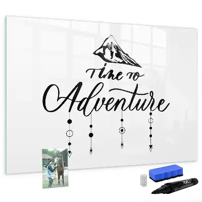Magnetic marker board Adventure design