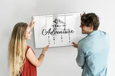 Magnetic marker board Adventure design