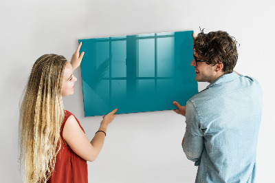 Magnetic board for wall Sea color