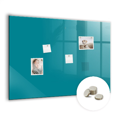 Magnetic board for wall Sea color