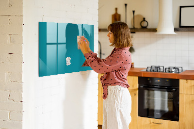 Magnetic board for wall Sea color