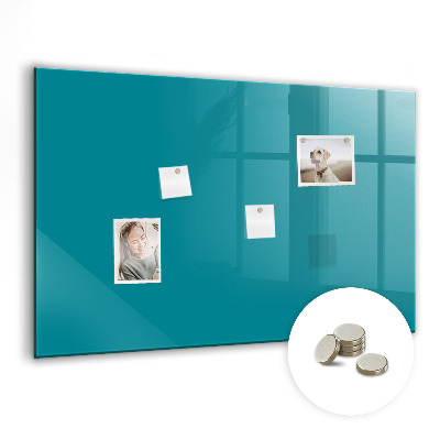 Magnetic board for wall Sea color