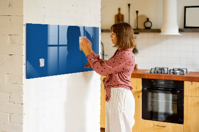 Magnetic board for wall Navy blue color