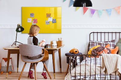 Magnetic board for wall Light yellow color