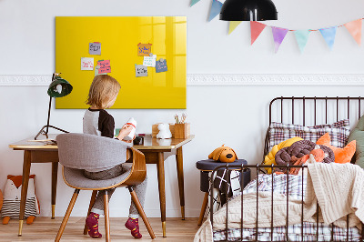 Magnetic board for wall Light yellow color