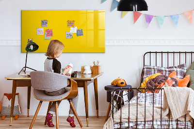 Magnetic board for wall Light yellow color