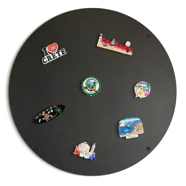 Round table in black