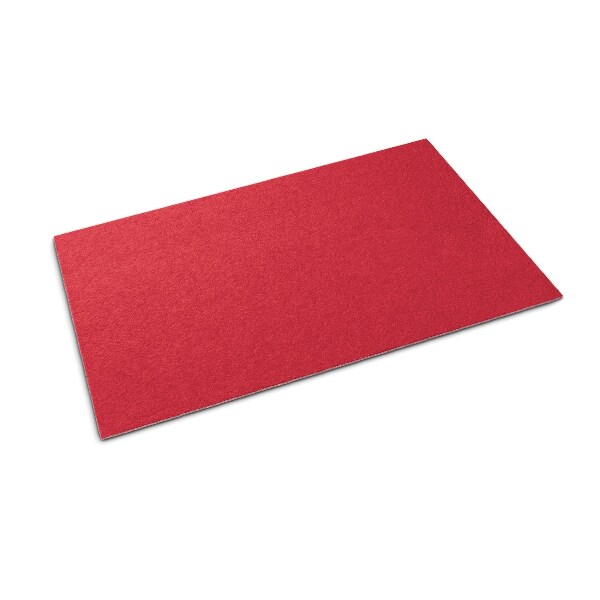 Door mat Bloody red