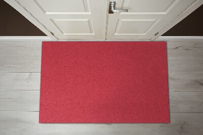 Door mat Bloody red