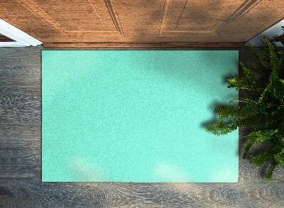 Door mat Pastel mint