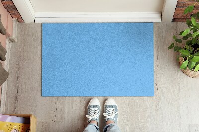 Door mat The blue of summer