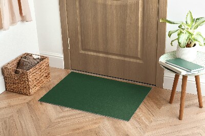 Door mat Bottle green