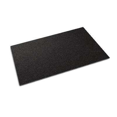 Door mat Deep black