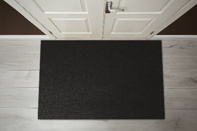 Door mat Deep black