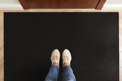 Door mat Deep black