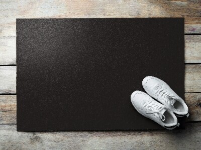 Door mat Deep black