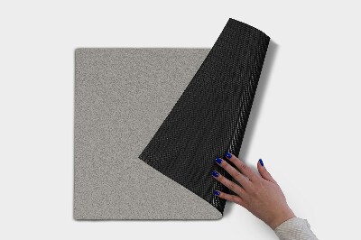 Door mat Silver gray