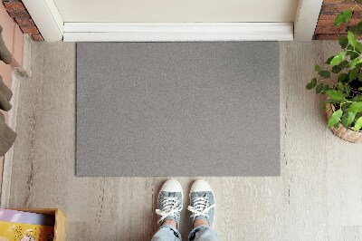 Door mat Silver gray