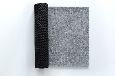 Washable door mat indoor Gray concrete