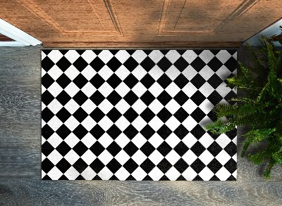 Door mat indoor Square pattern