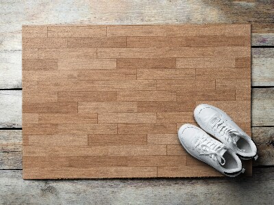 Washable door mat Wooden floor