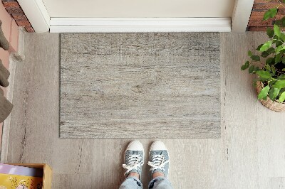 Door mat indoor Wooden panels