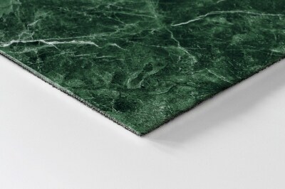 Door mat indoor Green marble