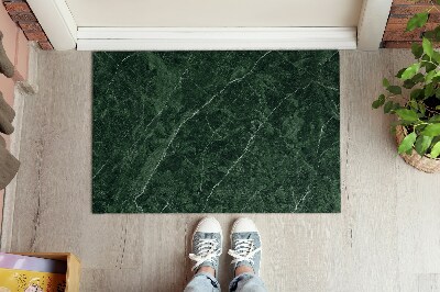 Door mat indoor Green marble