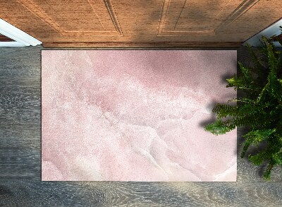 Doormat Pink abstraction